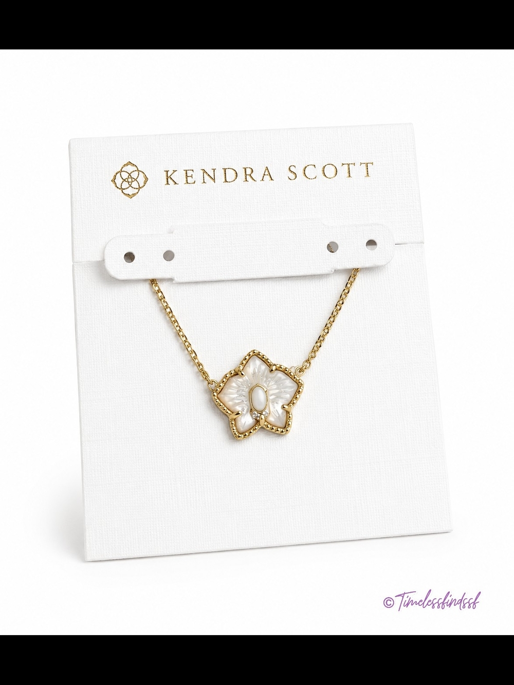 Kendra Scott Joelle Orchid Pendant Necklace